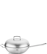 Fissler Original-Profi Collection® Stainless Steel Multi Ply Wok with Dome Lid, 12.6#double;