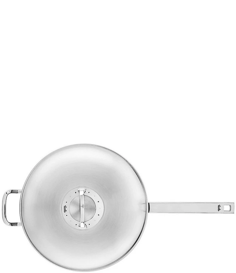 Fissler Original-Profi Collection® Stainless Steel Multi Ply Wok with Dome Lid, 12.6#double;