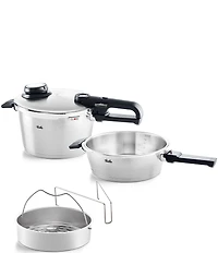 Fissler Vitavit® Premium Pressure Cooker Set, 2.7 Quart & 4.8 Quart