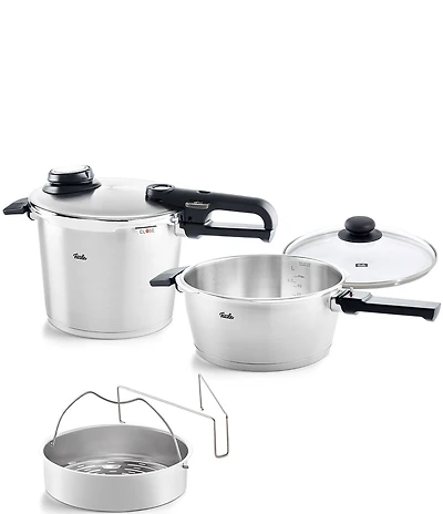 Fissler Vitavit® Premium Pressure Cooker Set, 3.7 Quart & 6.3 Quart