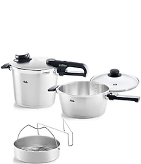 Fissler Vitavit® Premium Pressure Cooker Set, 3.7 Quart & 6.3 Quart
