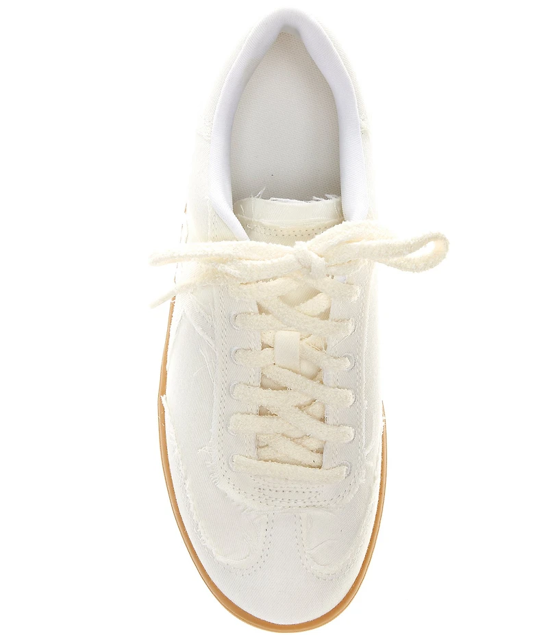 Fitflop Dash Frayed Lace Up Sneakers