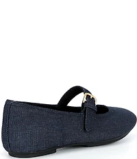 Fitflop Delicato Denim Mary Jane Flats