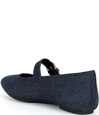 Fitflop Delicato Denim Mary Jane Flats