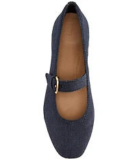 Fitflop Delicato Denim Mary Jane Flats