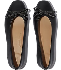 FitFlop Delicato Leather Glitz-Bow L Flats
