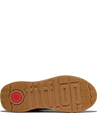 Fitflop F-Mode Faux Shearling Lace Up Sneakers