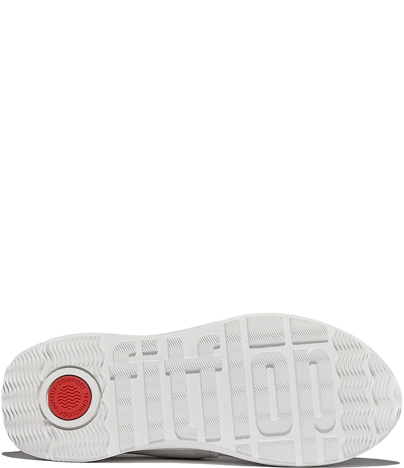 Fitflop F-Mode Flow Quilted Jewel Ornamented Mary Jane Sneakers