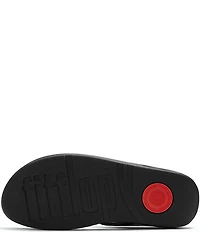 FitFlop Fino Bauble Beaded Ornament Thong Wedge Sandals