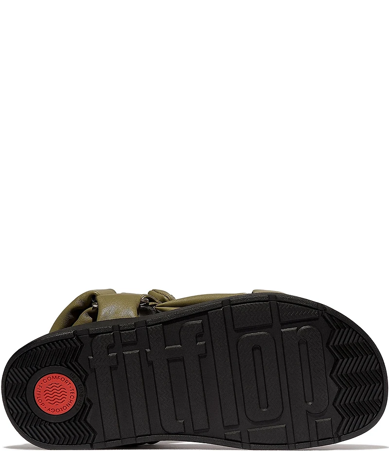 FitFlop Gen-FF Soft-Leather Back-Strap Wedge Sandals