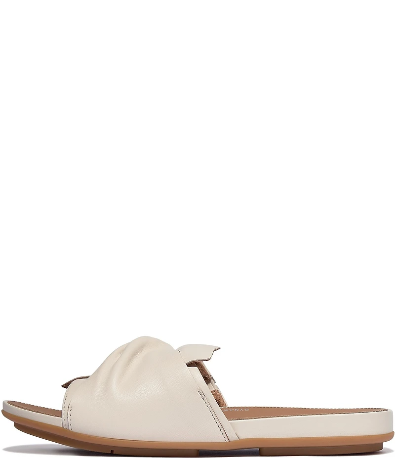 FitFlop Gracie Soft-Twist Leather Slide Sandals
