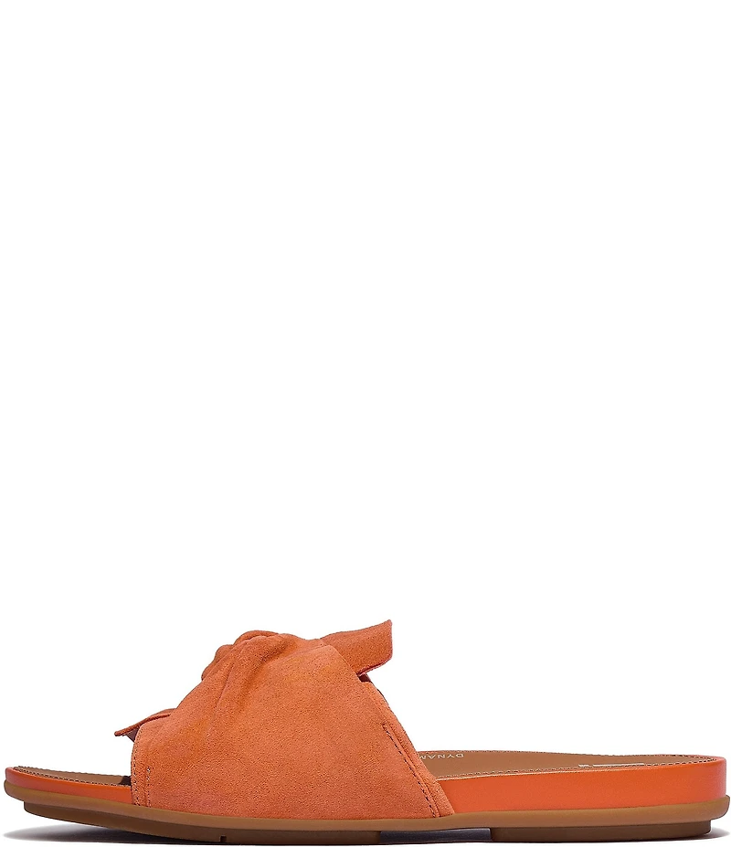 FitFlop Gracie Soft-Twist Suede Slide Sandals
