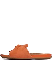 FitFlop Gracie Soft-Twist Suede Slide Sandals
