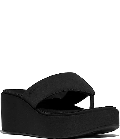 FitFlop Platform Wedge Toe-Post Sandals