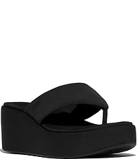 FitFlop Platform Wedge Toe-Post Sandals