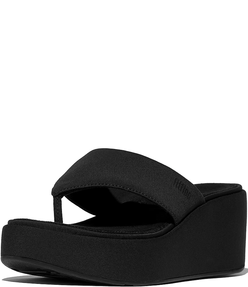 FitFlop Platform Wedge Toe-Post Sandals
