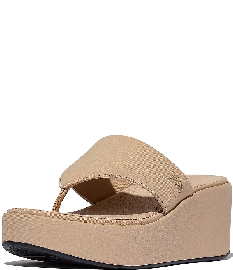 FitFlop Platform Wedge Toe-Post Sandals