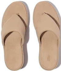 FitFlop Platform Wedge Toe-Post Sandals