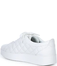 Fitflop Rally Quilted Leather Lace Up Sneakers