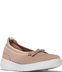 FitFlop Super-Q Bow Knit Ballet Flats