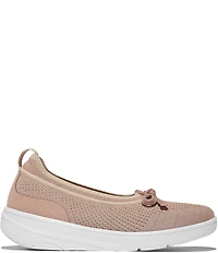 FitFlop Super-Q Bow Knit Ballet Flats