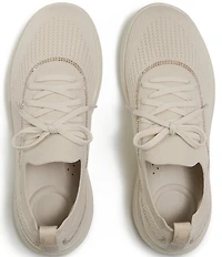 FitFlop Super-Q Crystal-Trim Knit Slip On Laced Sneakers