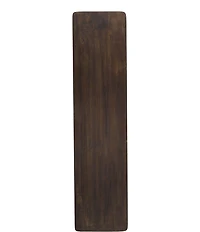 Fitz and Floyd Austin Craft Espresso Brown Extra Long Serving Board