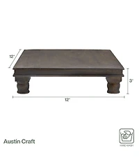 Fitz and Floyd Austin Craft Espresso Brown Raised Serving Board
