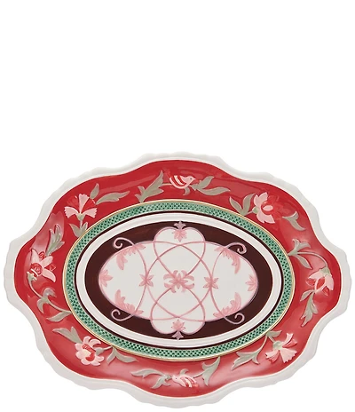 Fitz and Floyd Chalet Collection Oval Platter