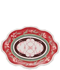 Fitz and Floyd Chalet Collection Oval Platter