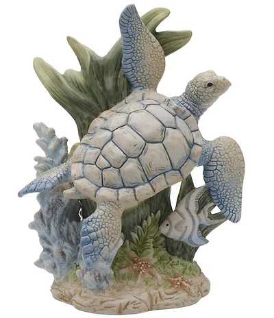 Fitz and Floyd Coastal Home Collection Sea Turtle Figurine