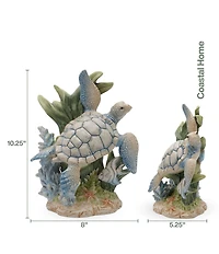 Fitz and Floyd Coastal Home Collection Sea Turtle Figurine
