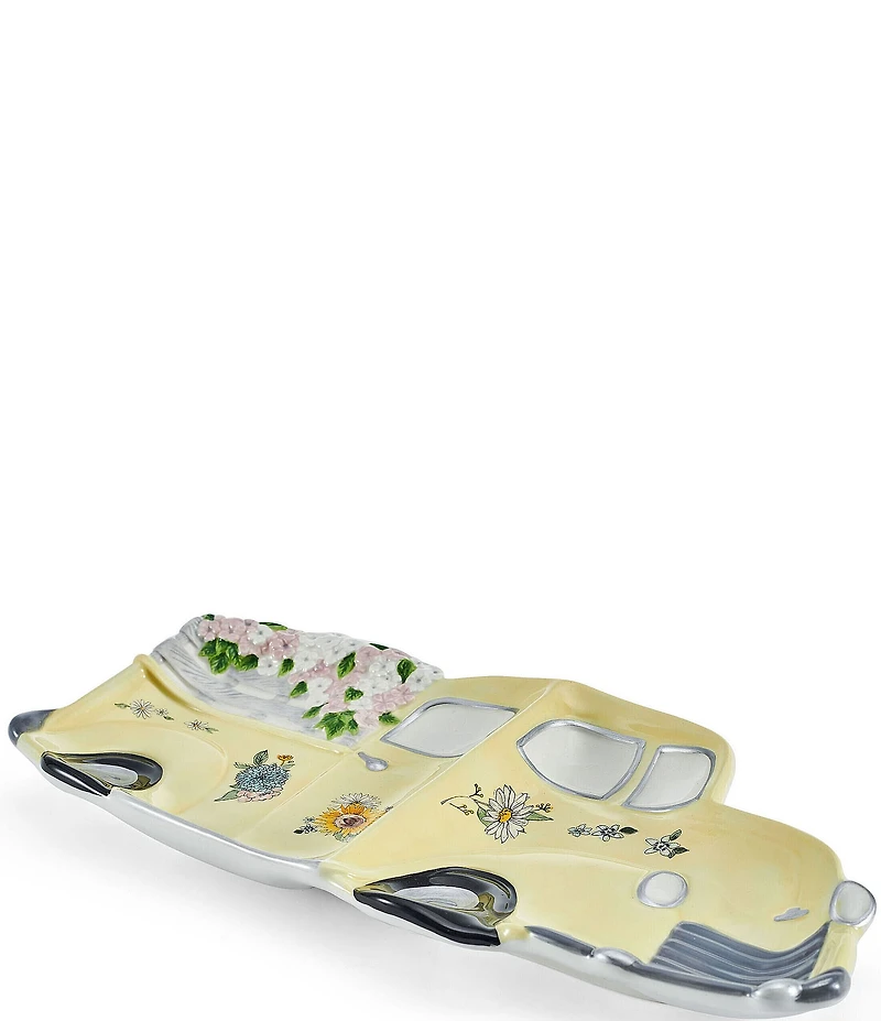 Fitz and Floyd Emis Garden Divided Tray, 14.75#double;