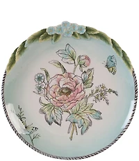 Fitz and Floyd English Garden Collection Bloom Salad Plates, Set of 4