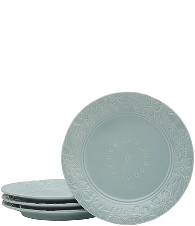 Fitz and Floyd English Garden Collection Dinner Plates, Set of 4