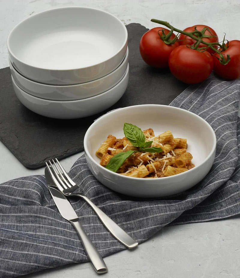 Fitz and Floyd Everyday Coupe Collection Pasta Bowls, Set of 4
