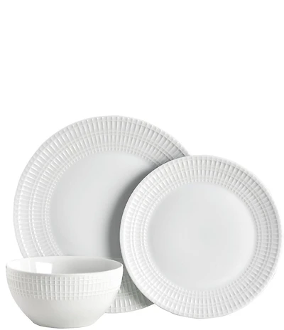 Fitz and Floyd Everyday Dillan Collection 12-Piece Dinnerware Set, Service for 4