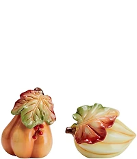 Fitz and Floyd Fall Harvest Salt and Pepper Shaker Set