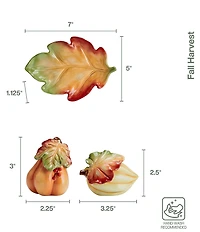 Fitz and Floyd Fall Harvest Salt and Pepper Shaker Set