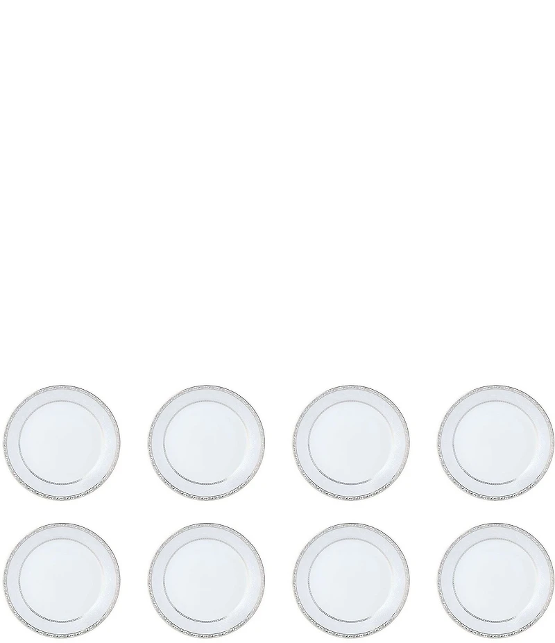 Fitz and Floyd Gold Serif 32 Piece Dinnerware Set