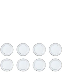 Fitz and Floyd Gold Serif 32 Piece Dinnerware Set