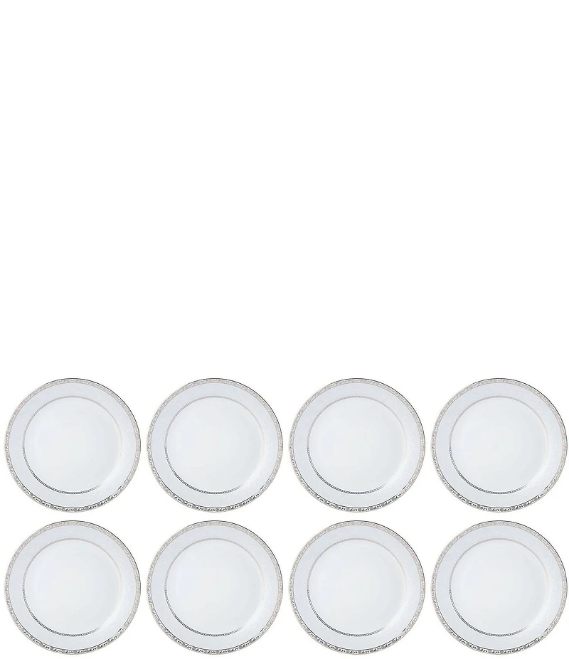 Fitz and Floyd Gold Serif 32 Piece Dinnerware Set