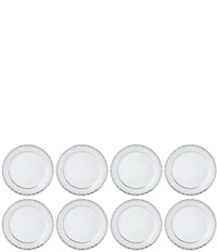 Fitz and Floyd Gold Serif 32 Piece Dinnerware Set