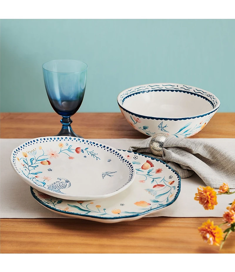 Fitz and Floyd Gracie Dinnerware 12-Piece Set