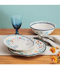 Fitz and Floyd Gracie Dinnerware 12-Piece Set