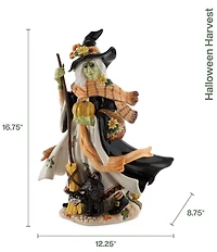 Fitz and Floyd Halloween Harvest Witch Figurine