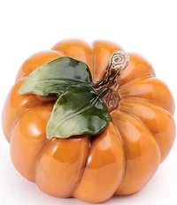 Fitz and Floyd Harvest Side Pumpkin Figurine