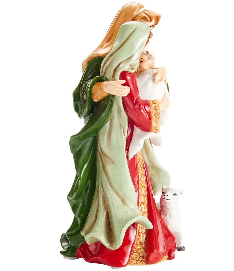 Fitz And Floyd Holiday Holy Family Musical Figurine