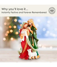 Fitz And Floyd Holiday Holy Family Musical Figurine
