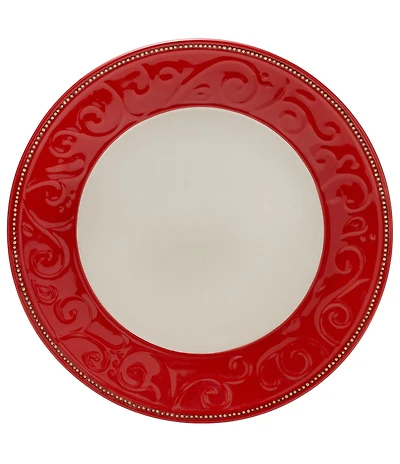 Fitz and Floyd Holiday Home 11#double; Dinner Plate